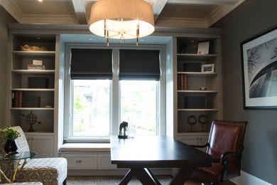 Home office - traditional home office idea in Other