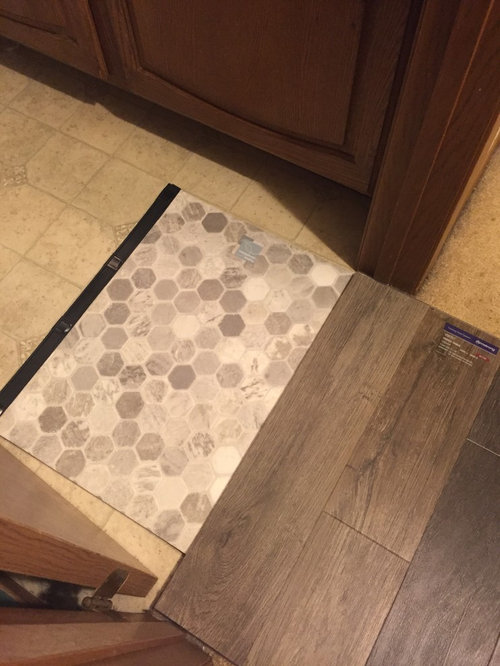 Do floors need to match baseboards and trim?