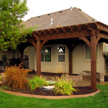 Entertainment Size | Custom Pergola Arbor Kits
