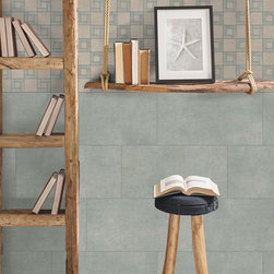 Fly Zone Fiber Porcelain Tile Series - Salvia Mix - Wall And Floor Tile