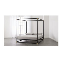 frame canopy king bed | CB2 - Bedroom Furniture