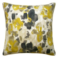 Landsmeer Citrine Pillow - Decorative Pillows