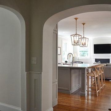 Kitchen and Family Room with Master Suite Addition