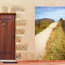 "Pathway to the Ocean" Garden Wall Hanging, 122x200 cm