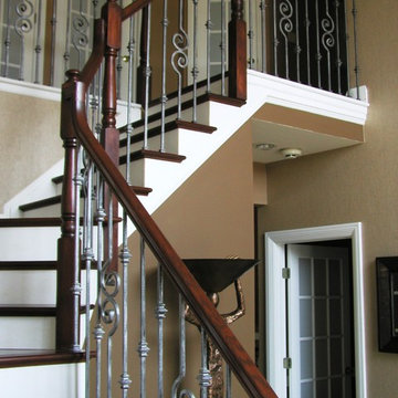 New Steps and Iron Balusters in Marlboro NJ