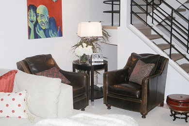 Inspiration for a timeless family room remodel in Toronto