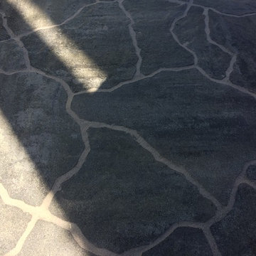Backyard, Two Paver Types (w/ Putting Green!) - North Van, BC (Jointing)