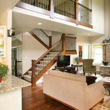 Lake house stairs