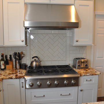 Kitchen Update Done in White Maple