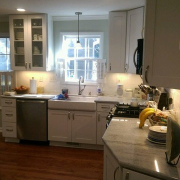 Ice White Shaker Kitchen