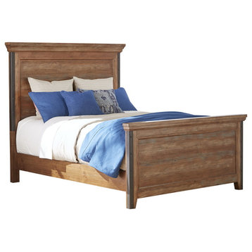 Emma Mason Signature Jean Queen Panel Bed in Canyon Brown