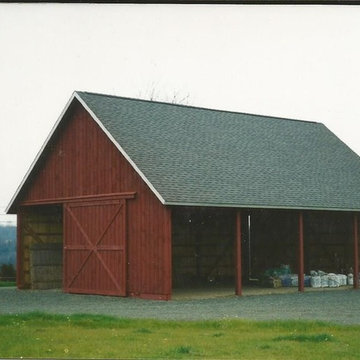Gable Style Pole Barns