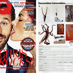 Bronze giant squid II (GQ Magazine feature) - Sculptures
