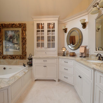 Spacious master bath