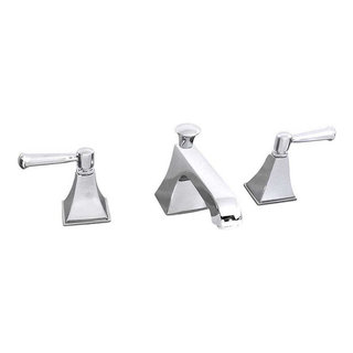 Kohler Memoirs Stately Two-Handle Chrome Widespread Bathroom Faucet ...