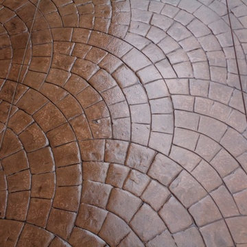Bourne - Stamped concrete