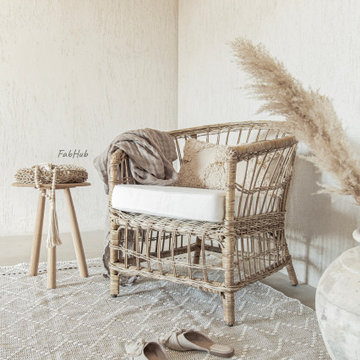 Boho Rugs & Pillows