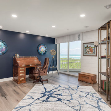 Luxury Coastal Waterfront Condo Home Office