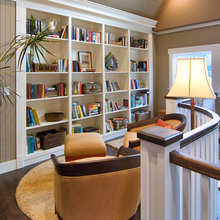 reading area above front door