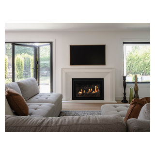 Mercer Island Courtside - Transitional - Living Room - Seattle - by ...