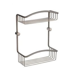 Smedbo CABIN Double Soap Basket CK377 - Bathroom Accessories