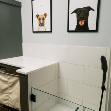 Modern Condo Reimagined: Laundry Room