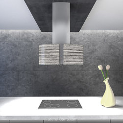 34&Prime; Murano Motion LED Island Range Hood - Range Hoods And Vents