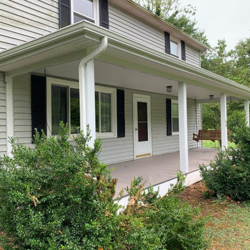 Front Porch Roof & Deck Rebuild