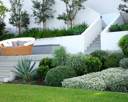 Backyard Retaining Wall Ideas | Houzz