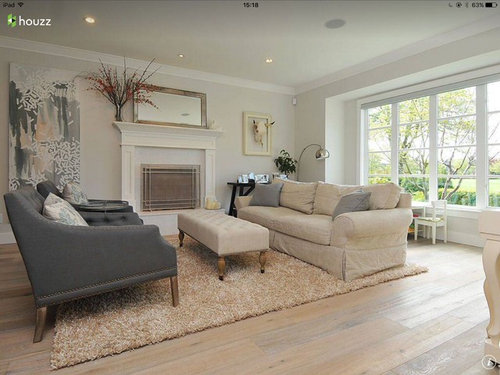 Warm white paint ideas for lounge | Houzz UK