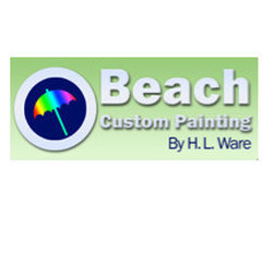 Beach Custom Painting by H.L. Ware