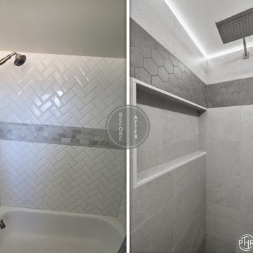 Lindsay & David’s Primary Bathroom Shower Upgrade
