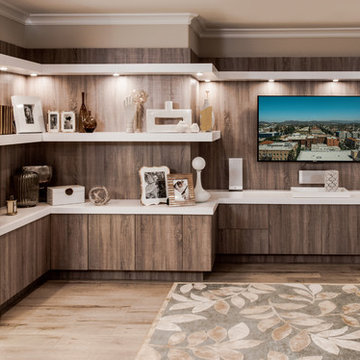 Anglin House - Finished Media Center