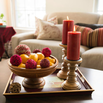 Home Staging - Vignette Living Room