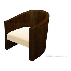 SHALOT WALNUT CHAIR by Jonathan Franc - Armchairs And Accent Chairs