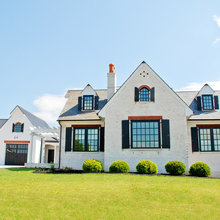 whitewashed brick