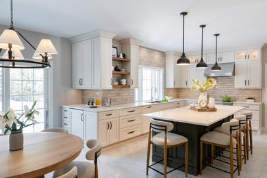 Kitchen photo in Boston