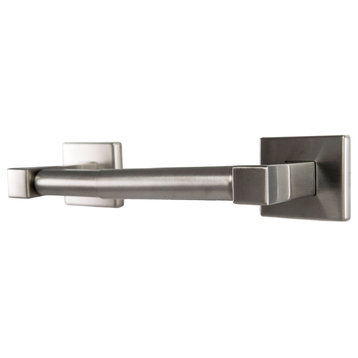 Primo Collection Traditional Toilet Paper Holder, Brushed Nickel