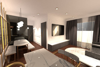 3D conceptualization for 3-room Condominium (The Alps Residences)