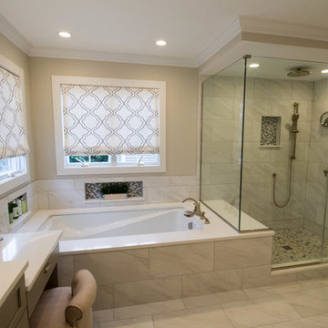 Transitional bathroom in Fanwood
