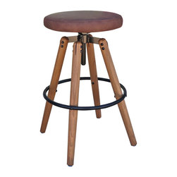 Subiaco Counter Stool in Honey Oak - Bar Stools And Counter Stools