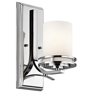 Kichler 5076 Hendrik 1 Light 12" Tall Wall Sconce - Chrome