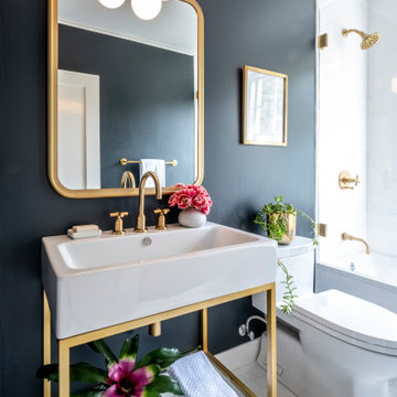 Modern Art Deco Inspired Bathroom