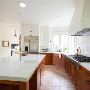 Modern Farmhouse Kitchen + Primary Bedroom Remodel