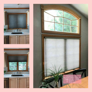 Honeycomb Duette Shades - Various Projects