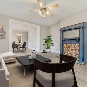 Flex Space & Living Room Remodels