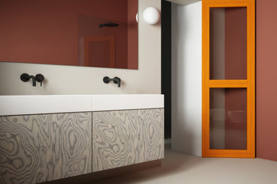 Ispirazione per una stanza da bagno moderna