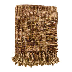 Space Dyed Bronze Throw