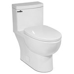 Icera - Malibu II 1P 1.28gpf Compact-Elongated Toilet - Featuring simple, clean lines and EcoQuattro flushing technology, the Malibu II is a reminder that form and function can occupy the same space quite harmoniously. This newly redesigned model features a compact-elongated bowl – all the comfort of an elongated toilet with space-saving in mind. The bolt cover tiles provide a sleek, fully skirted look that is easy to maintain.