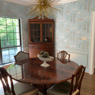 Large Custom Round Table for Williamsburg Home